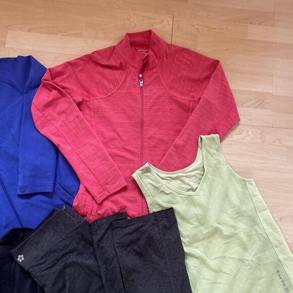 Big Bulk lot Tuff Athletics Clothing Womens L / XL Workout Yoga Lululemon Style - Picture 3 of 16